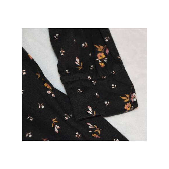 Gap Kids Skater Dress, LN, Large Size 10, Black with delicate floral pattern - Picture 3 of 3